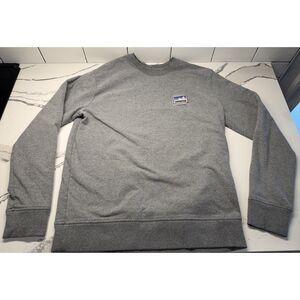 Patagonia Men’s P-6 Label Uprisal Crew Sweatshirt - Gravel Heather Grey - Size M